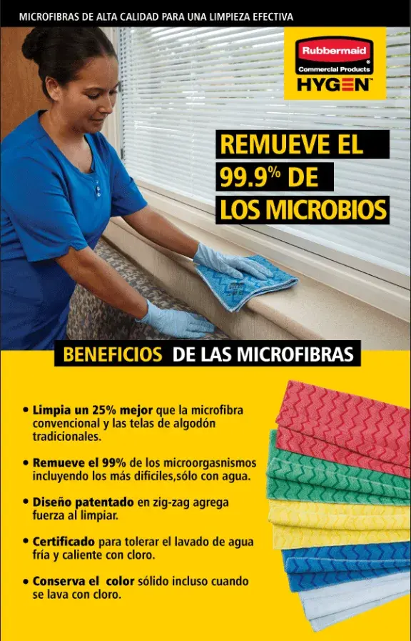 Paños de microfibra HYGEN™