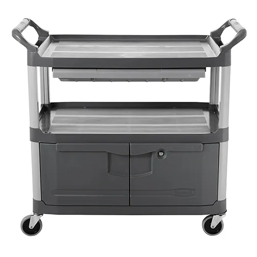 CARRO XTRA™ 136 KG CON PUERTAS BLOQUEADAS Y CAJÓN CORREDIZO GRIS