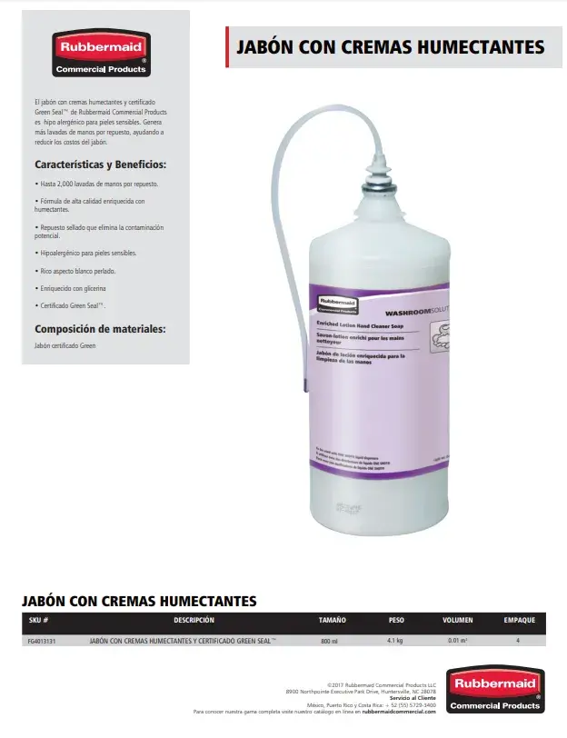 FG4013131 Jabón con cremas humectantes