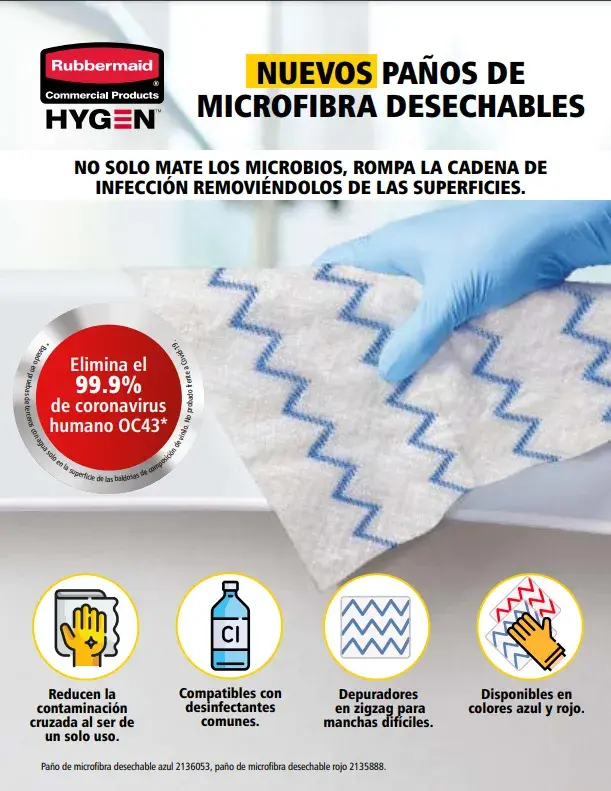 Flyer Microfibra desechable