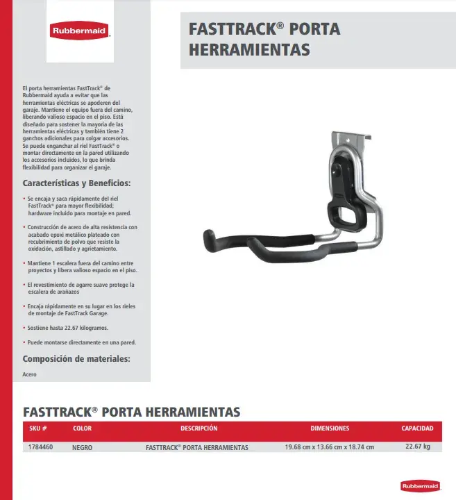 1784460 Porta herramientas FastTrack